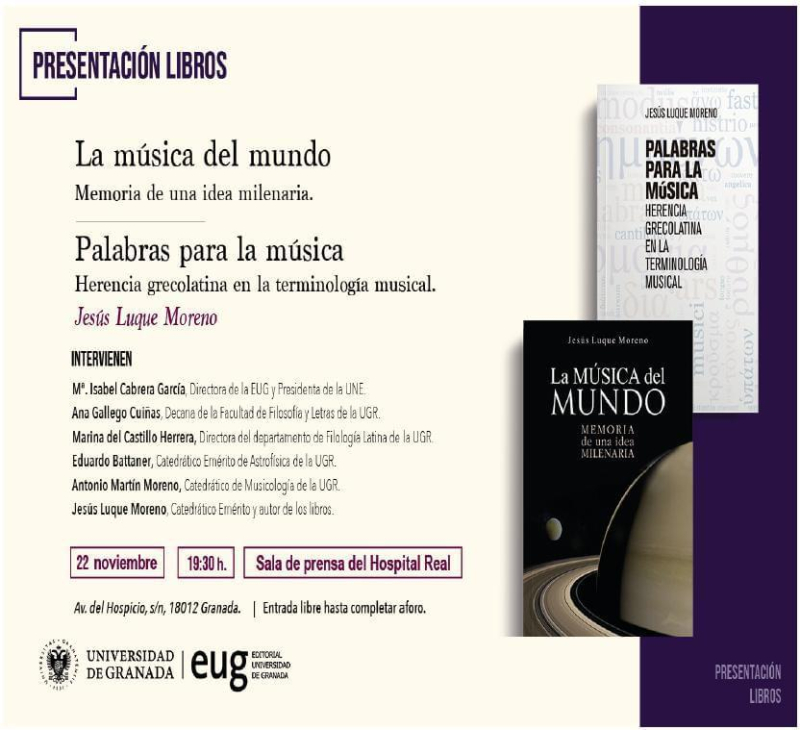Cartel de la presentación Cartel de la presentación