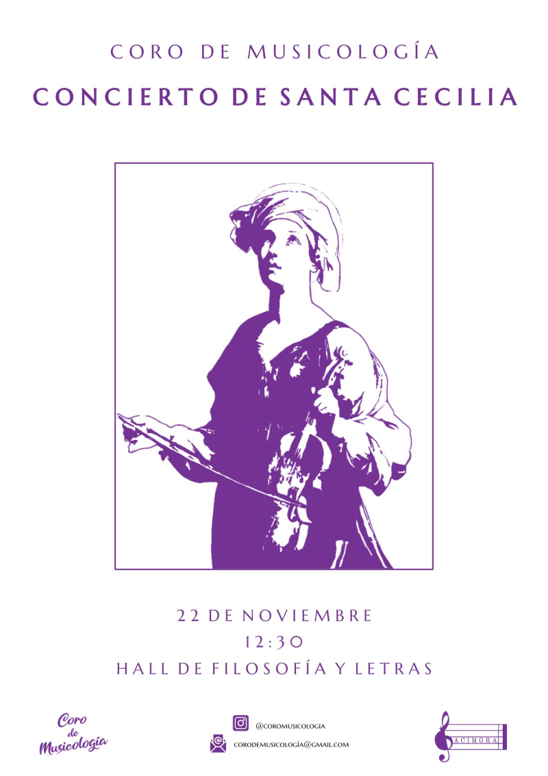 Cartel concierto coro de musicología Cartel concierto coro de musicología