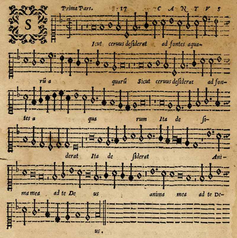 Sicut cervus de Palestrina Sicut cervus de Palestrina