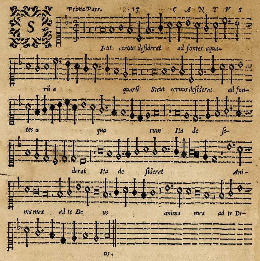 Sicut cervus de Palestrina