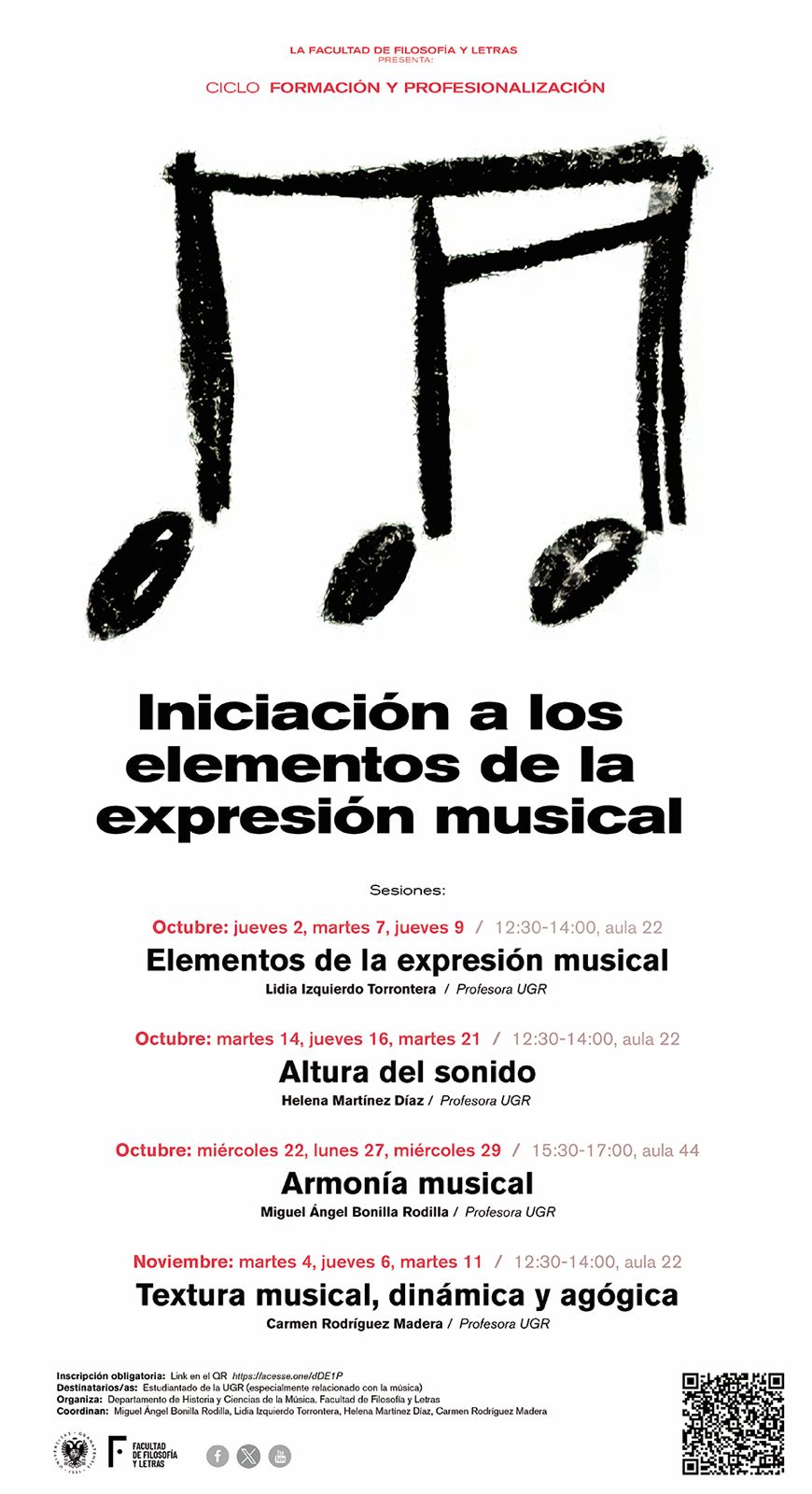 Cartel de presentación del curso Cartel de presentación del curso