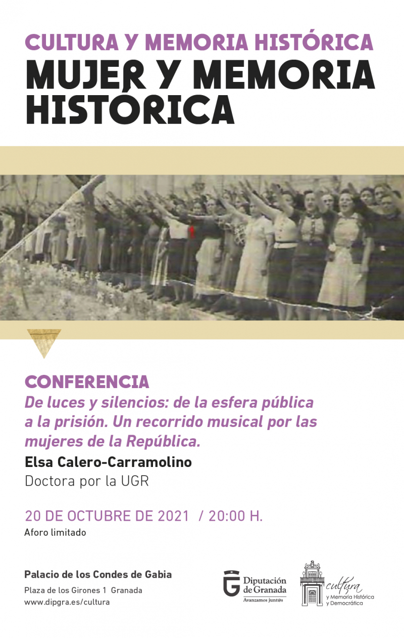 Cartel Mujer y Memoria Histórica