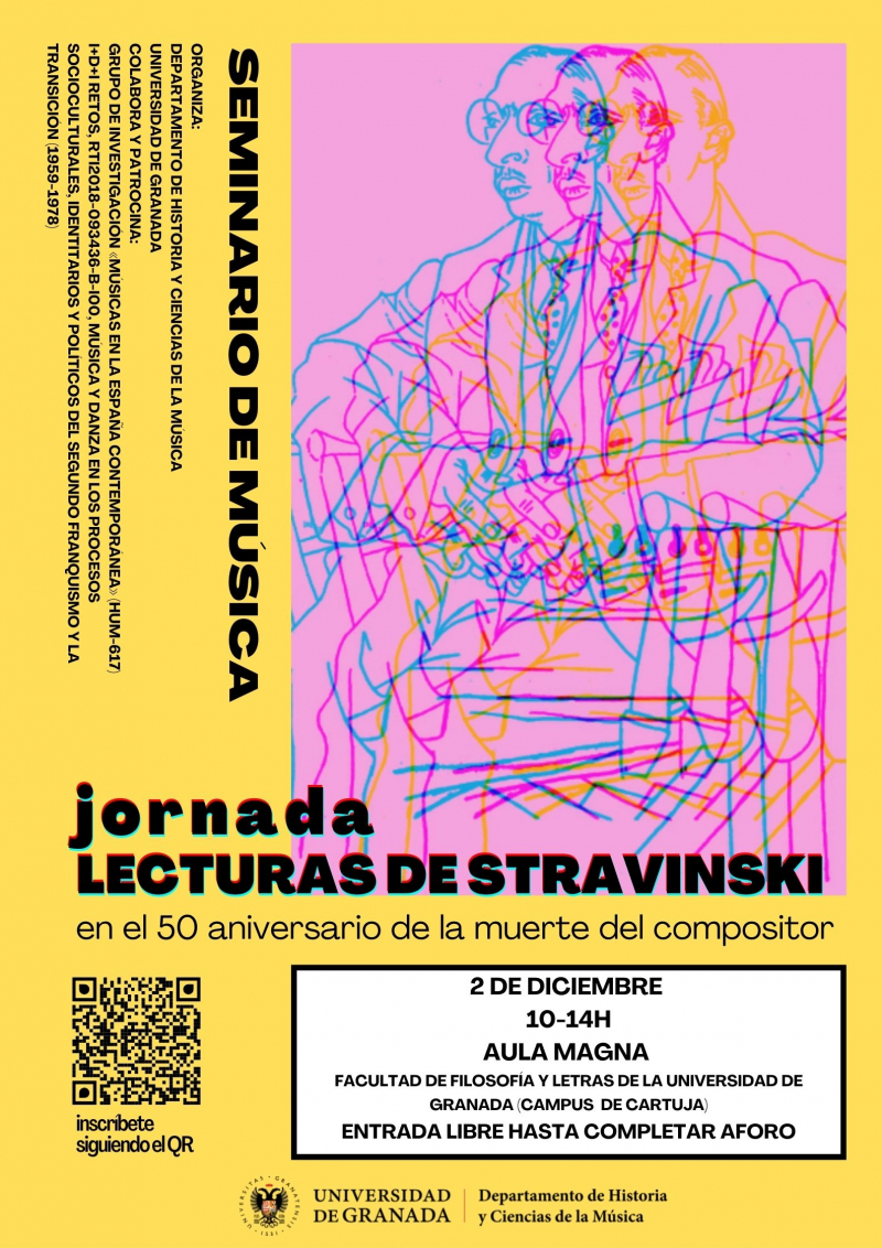Jornada Lecturas de Stravinski Cartel Jornada