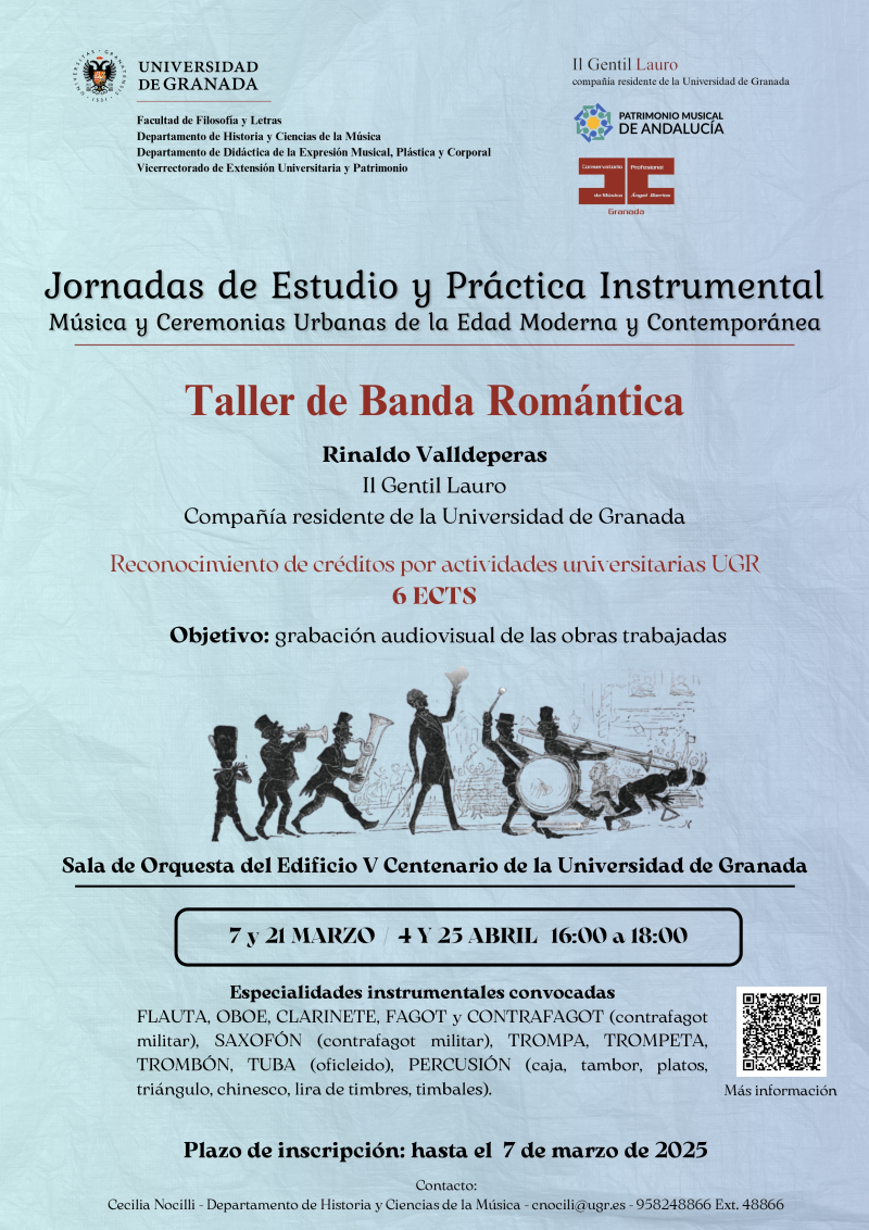 Cartel del taller de Banda Romántica Cartel del taller de Banda Romántica