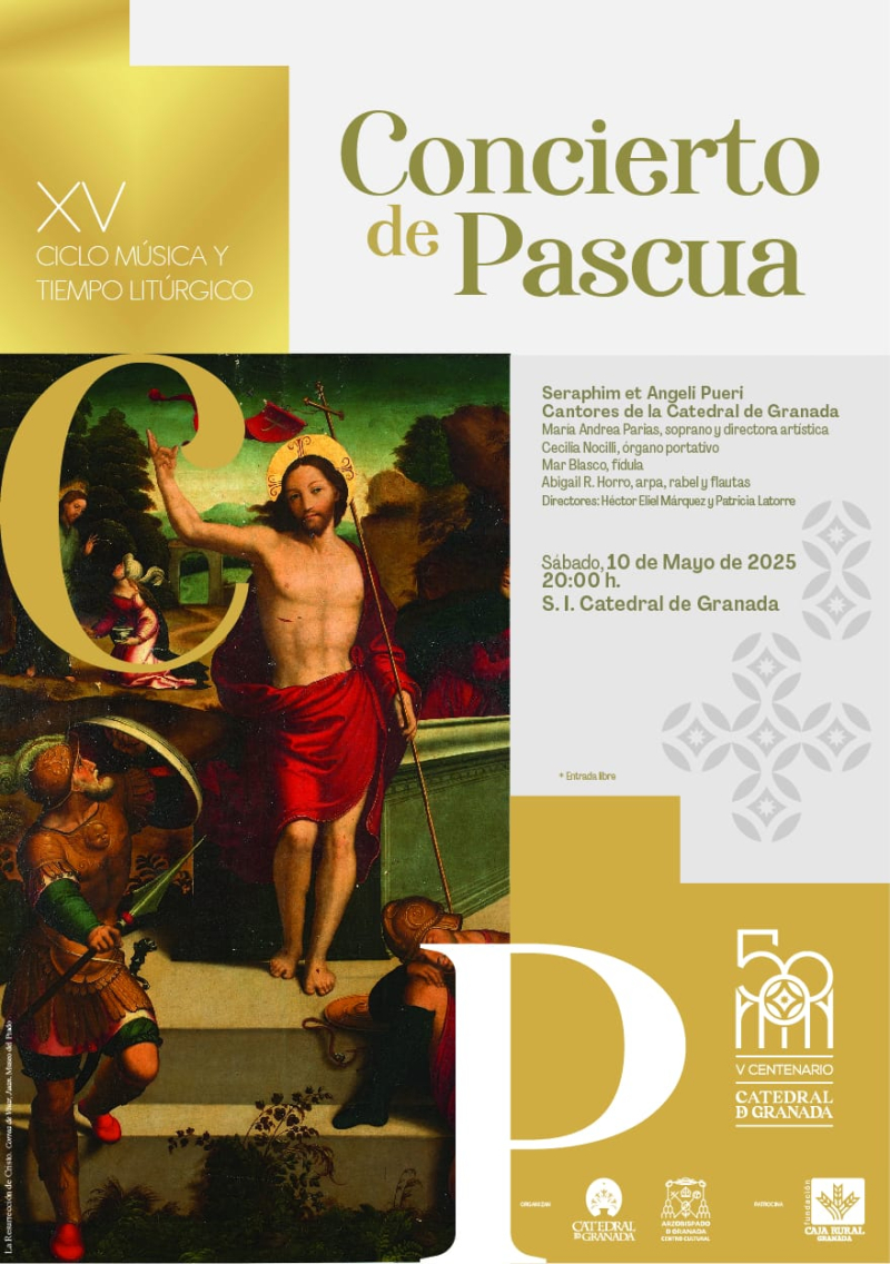 Cartel del concierto